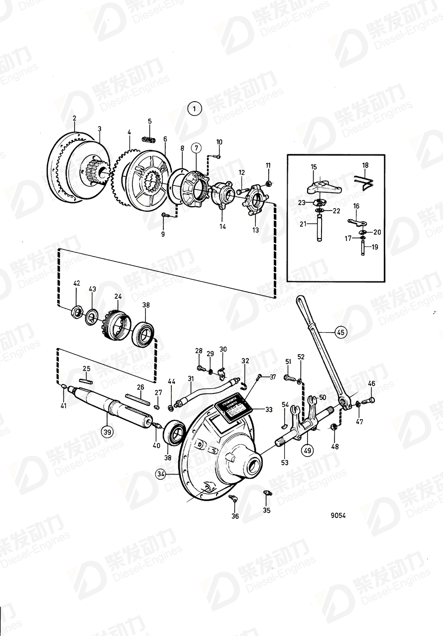 volvo penta Disc 862581 Drawing volvo penta Disc 862581 Drawing